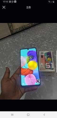 samsung a51 6/128 with box official approved 0