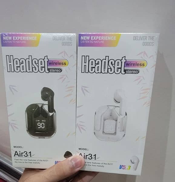 Air 31 Wireless Earbuds | Bluetooth 5.3 Wireless Airpods 0