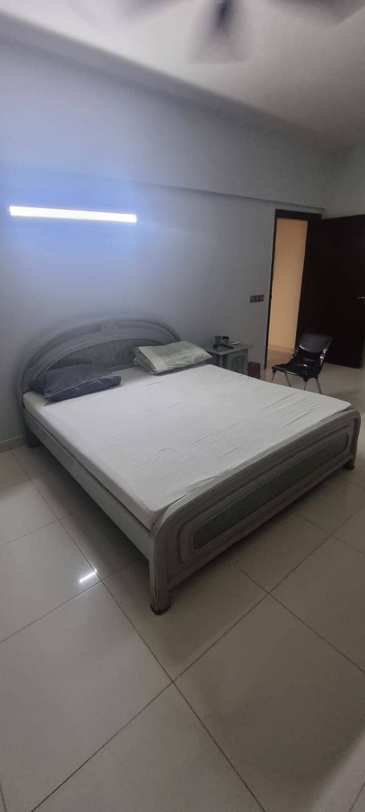 SHEESHAM BEDS FOR SALE & SIDE TABLE (WITHOUT MATTRESS) 10