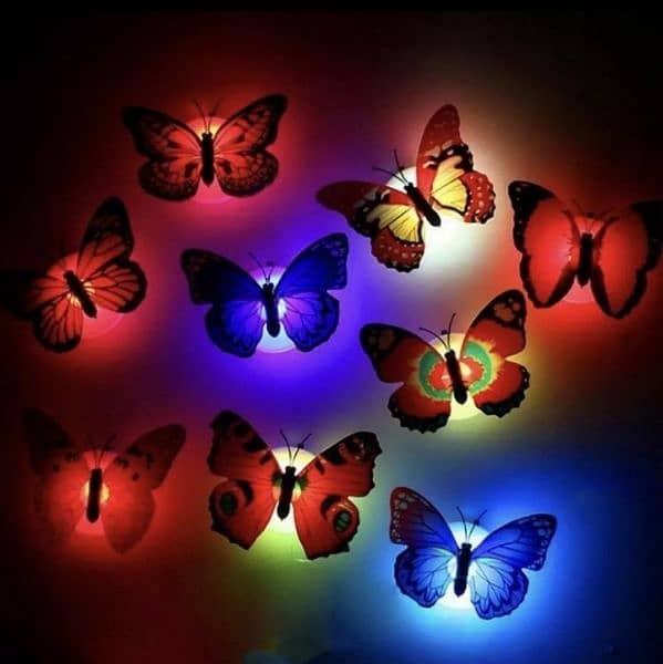 led butterfly night light 6 pcs 1