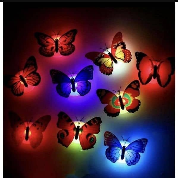 led butterfly night light 6 pcs 3