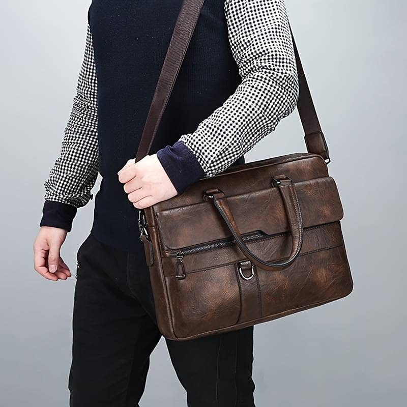 Jeeb Leather Bag for 13.3-Inch Laptops: Perfect for Work and Travel 8