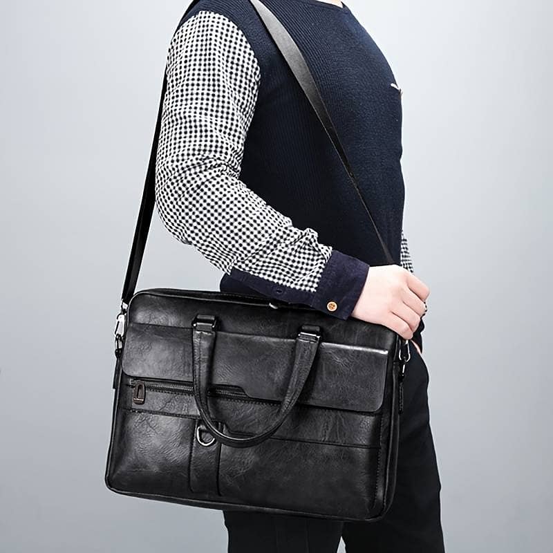 Jeeb Leather Bag for 13.3-Inch Laptops: Perfect for Work and Travel 9