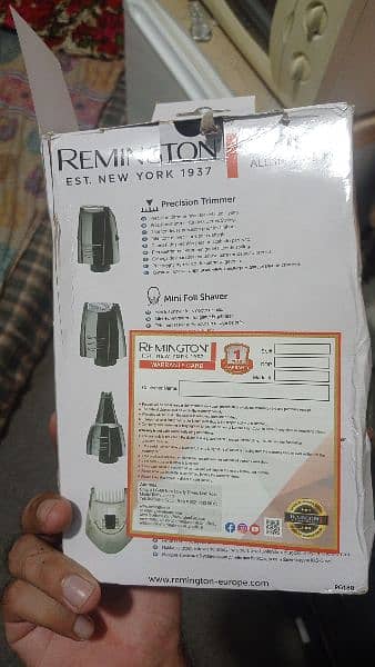 Remington trimmer (pilot all in one) 1