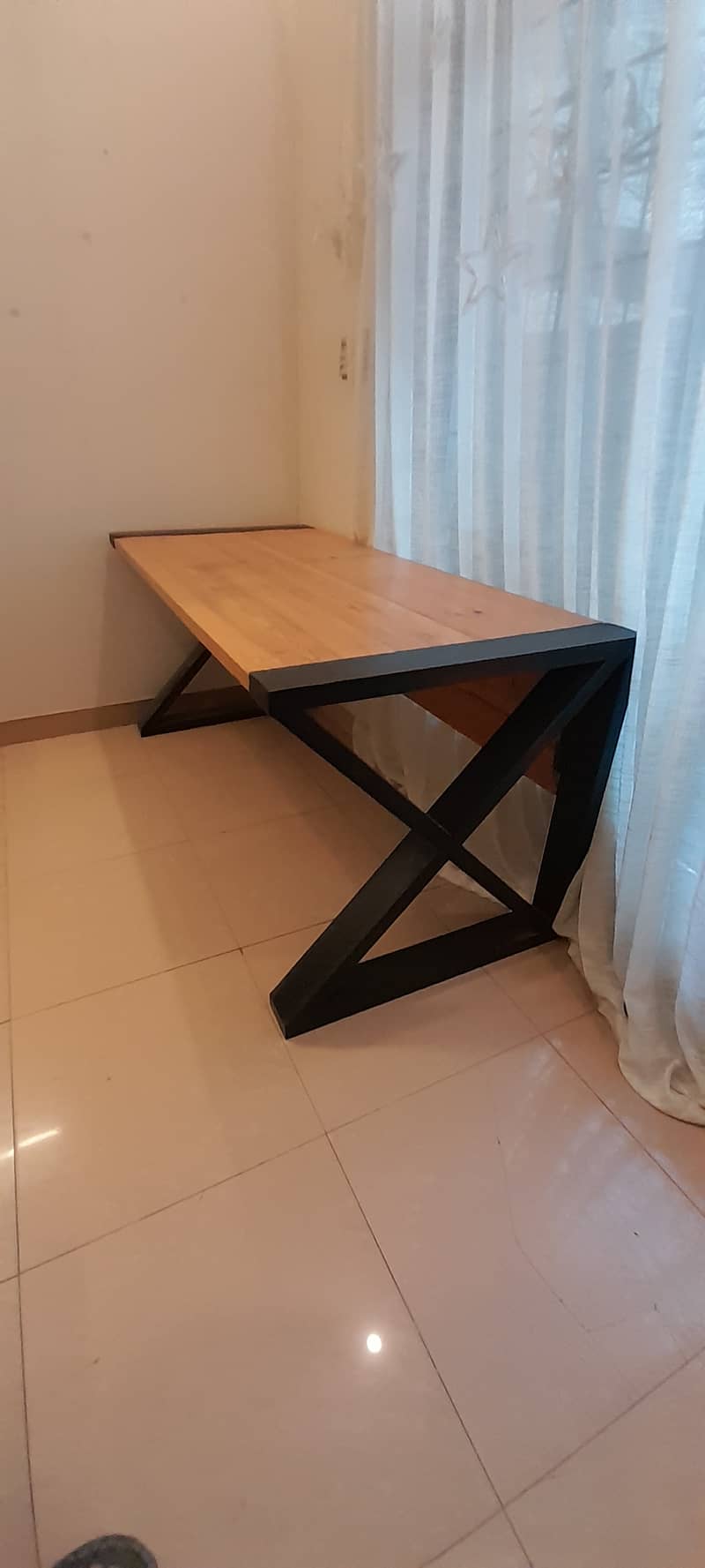 Wooden and Metal Build Gaming Table for sale 3