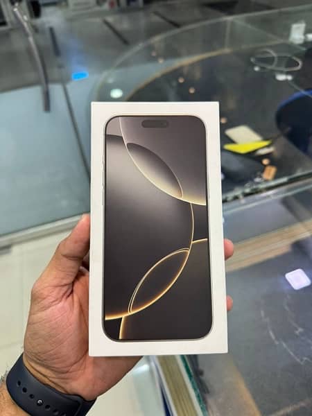 iphone 16PRO MAX 256GB TRA MODEL DUAL PHYSICAL 1