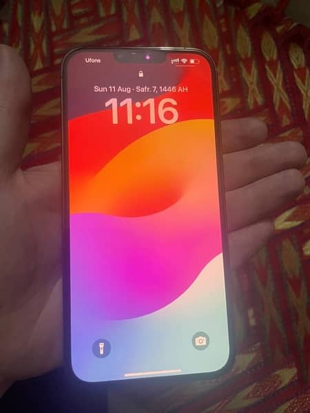 IPHONE  13PRO MAX NON PTA 256GB BETTRY CHANGE 90% health 1