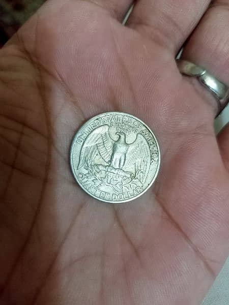 old USA coin quarter dollar liberty 1979 1