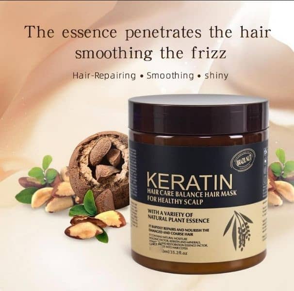 keratin Hair Mask, 500ml 1