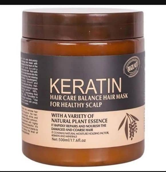 keratin Hair Mask, 500ml 2