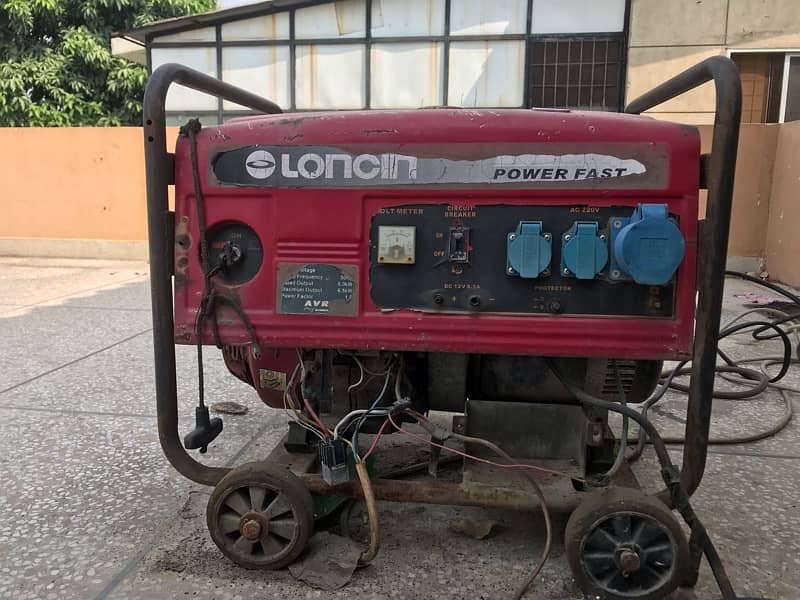 Loncin Generator 6.5KV with ATS 0