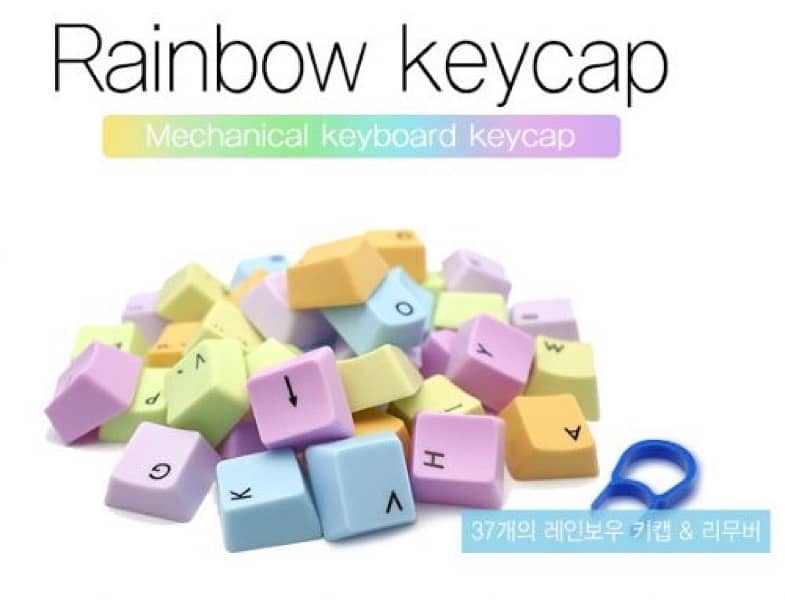 MECHANICAL KEYBOARD Pastel  Keycaps -with Keycap Remover 1