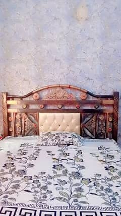 Double Bed For Sale with Mattress