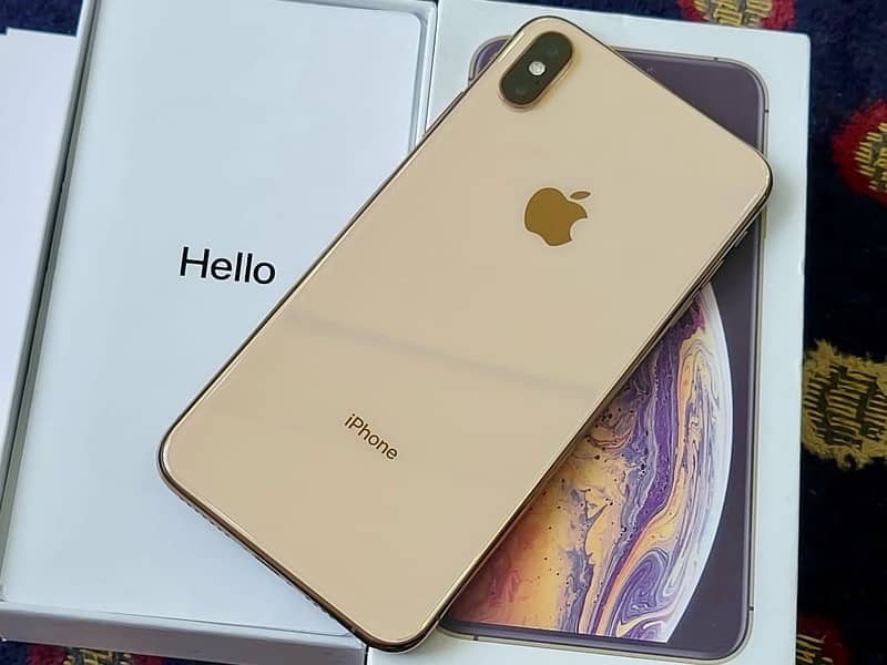 Exchange with Android IPHONE Xs Max With Box 10/10 condition 3