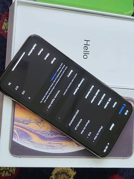 Exchange with Android IPHONE Xs Max With Box 10/10 condition 13