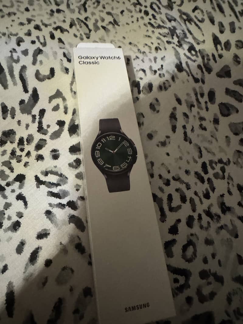 Samsung watch 6 classic 47 mm with box 0