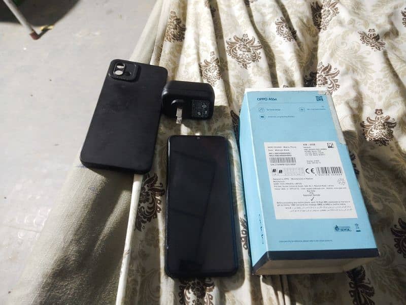 oppo a16 e 4/64 with box charge 03086992022 0