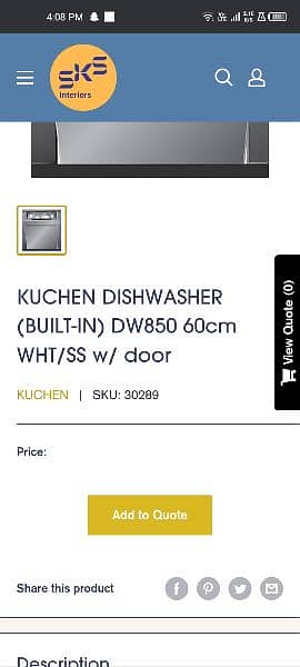 cuchen Dishwasher for Sell. 2