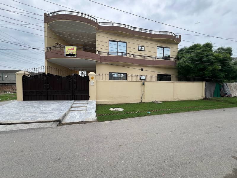 10 Marla Corner House For Sale Mustafa Town Hot Location 1