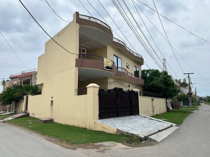 10 Marla Corner House For Sale Mustafa Town Hot Location 2