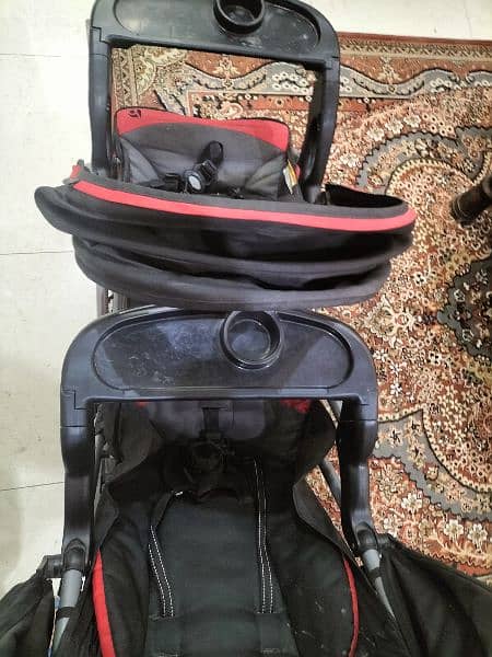 babytrend double Pram. 2