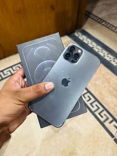 iphone 12 pro max 128 dual pta approved with box 0