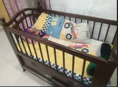 Baby Cot Wooden 0