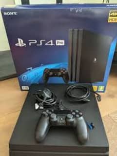 game PS4 pro 1 TB complete box 0