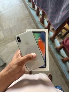 iphone x 64gb offical pta approved 10/10 with only box