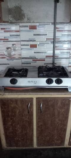 2 burner  gas stove