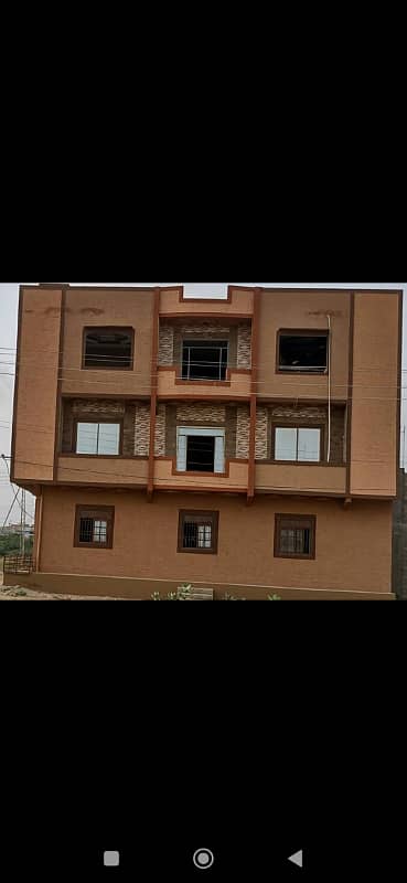 SECTOR 6/A GULSHAN E SHIRAZ GROUND PLUS TWO WITH EXTRA LAND, CORNER, WEST OPEN, ALL FLOOR RCC, FULL FURNISHED, SURJANI TOWN 2