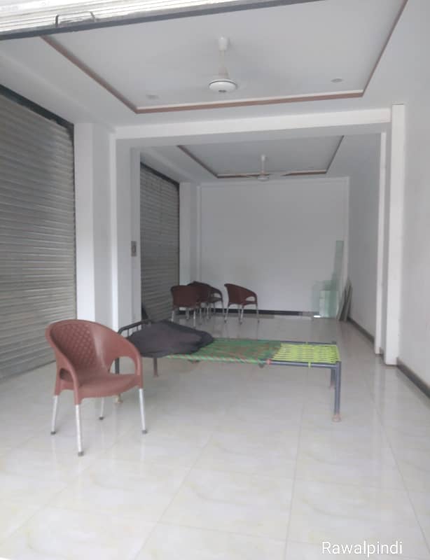 Shop for rent near bostan khan road chaklala scheme 3 5