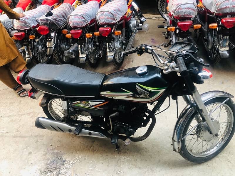 Honda CG125  Model 2016  Sanger nawashah registered 8