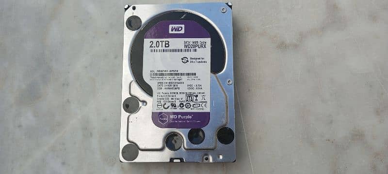 PC 2tb hard drive WD purple with games,HDD,ssd 3