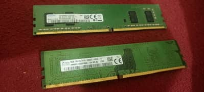 2 * 4GB RAM DDR4 USED
2666MHZ