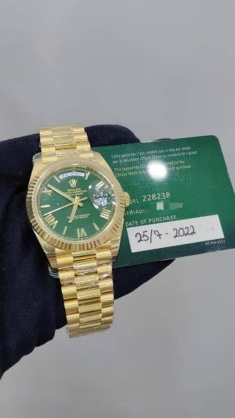 Sell your watch @Bukhari Rolex Omega constellation Rolex MOP gold 3