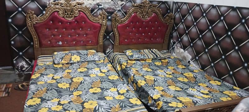 almost new single bed set for sale 2