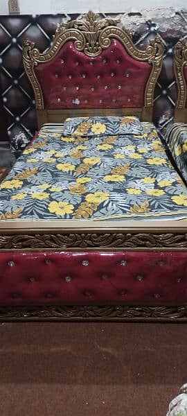 almost new single bed set for sale 4