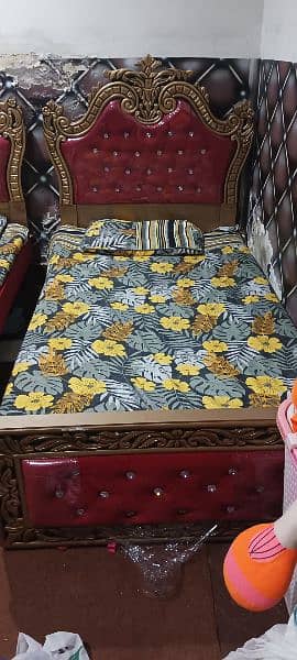 almost new single bed set for sale 8