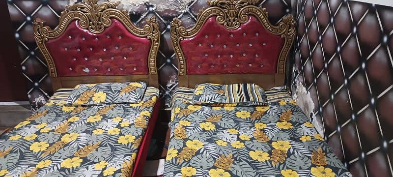 almost new single bed set for sale 9