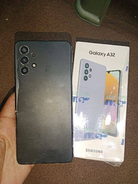 Samsung A32 On Board with Box 0