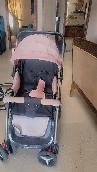 pram in pink clr 2