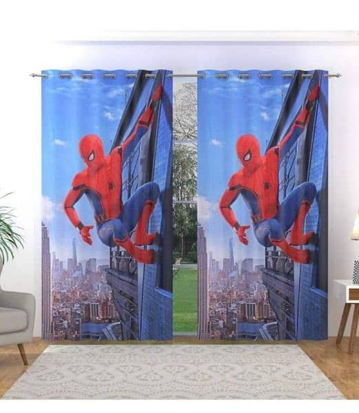 Digital curtain design kids Room Available All design print 1