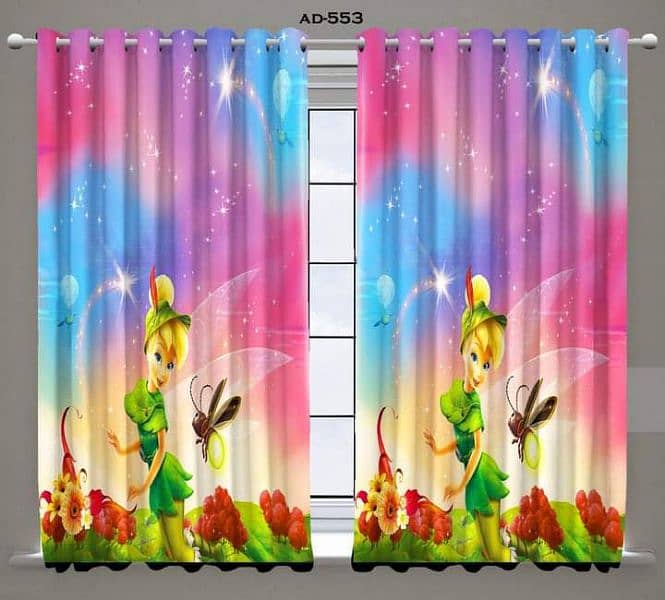 Digital curtain design kids Room Available All design print 3