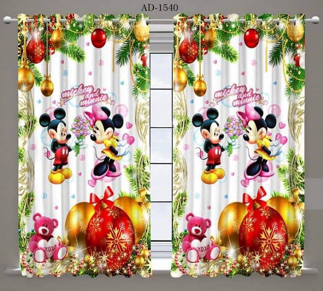 Digital curtain design kids Room Available All design print 4