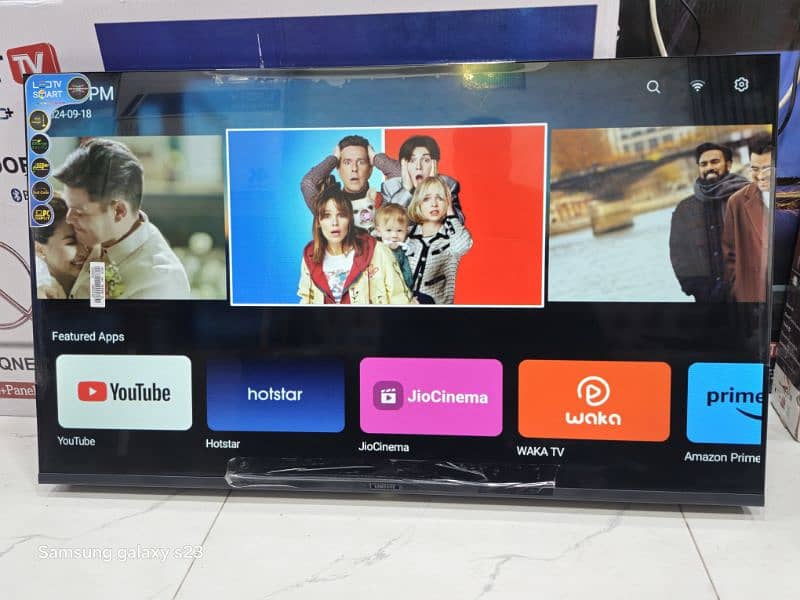 55 INCH SMART UHD LED TV WITH UNLIMITED YOUTUBE 2