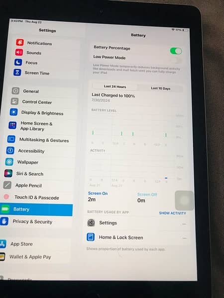 iPad 6th generation 32 gb All okay bypass. Location farooqabad 2