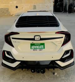 Hoda civic modified bumper