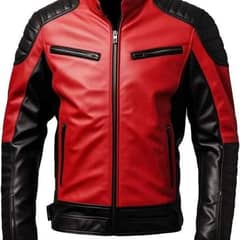 "Bakhtar Leather Jacket: Style Redefined" 0