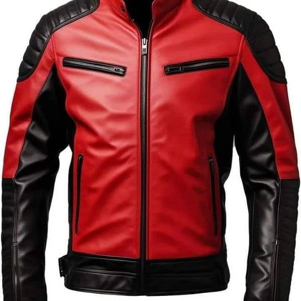 "Bakhtar Leather Jacket: Style Redefined" 0